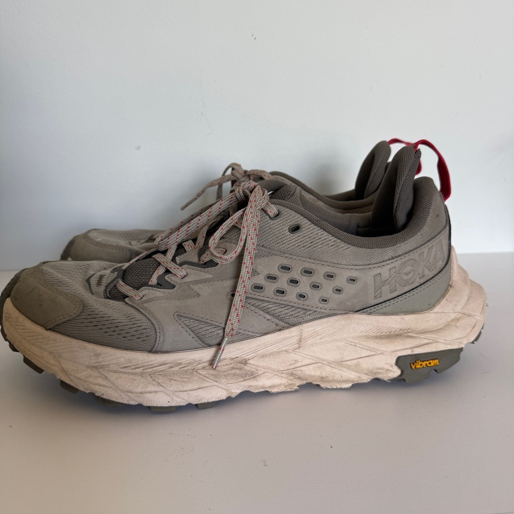 Hoka One One Men's Gray Trail Running Shoes - Picture 4 of 11